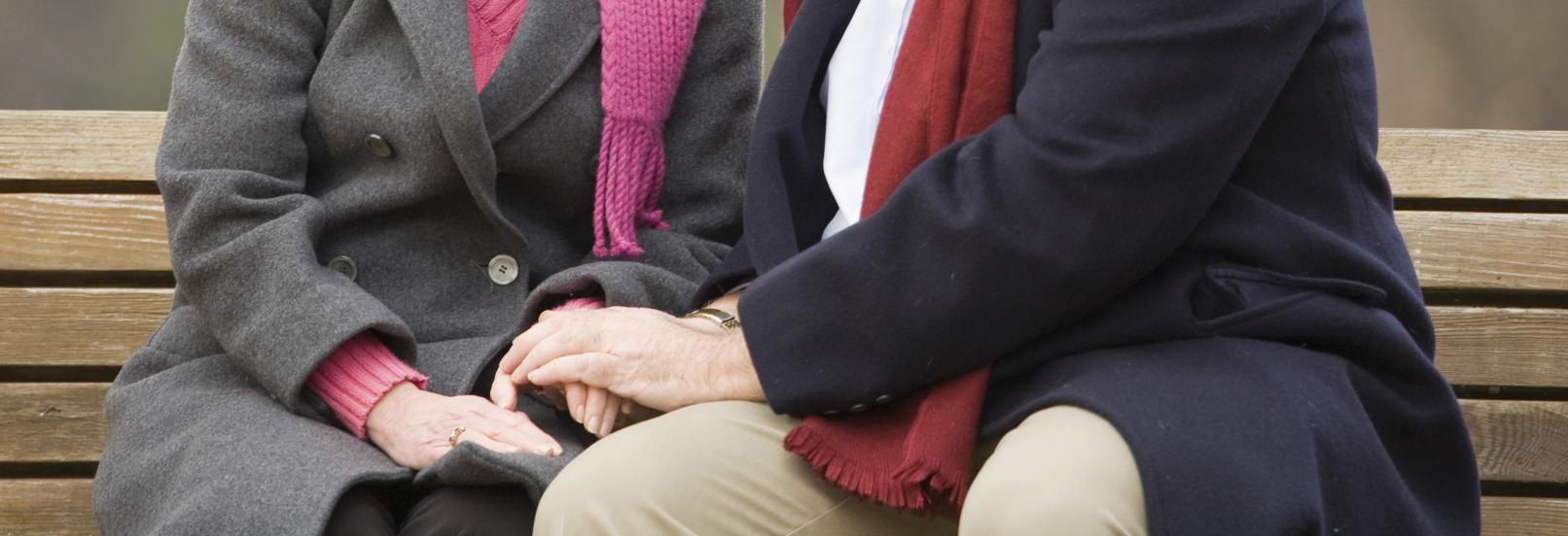 holding hands