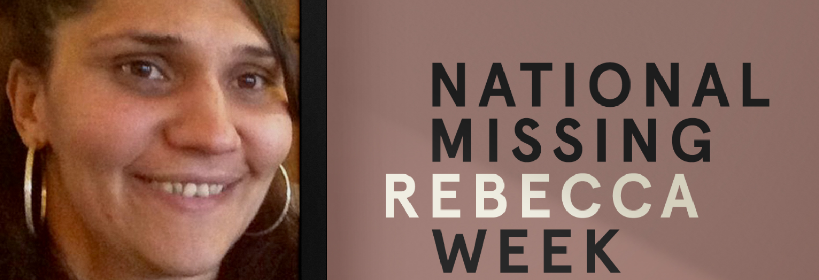 NMPW 2019 National Missing Rebecca Week
