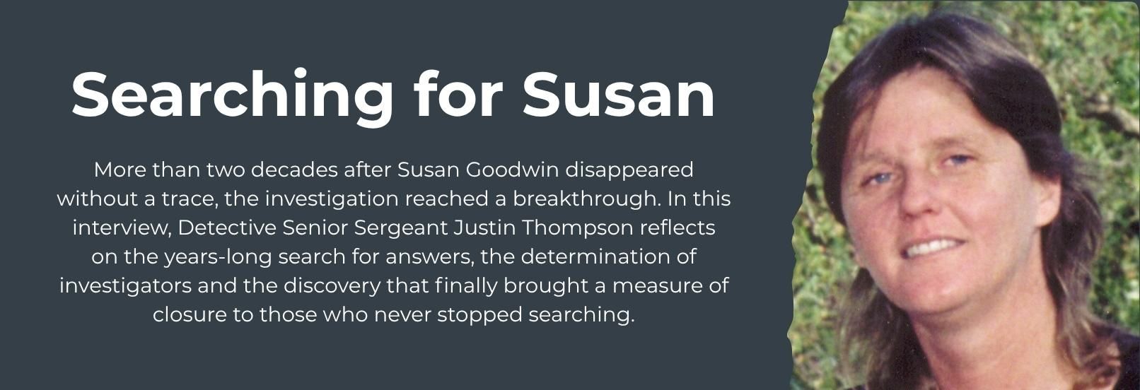 Searching for Susan Interview Banner