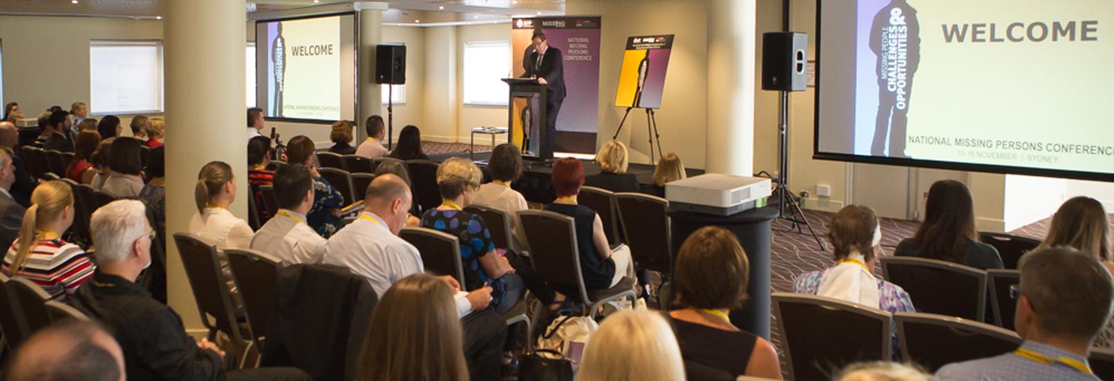 National Missing Persons Conference opening