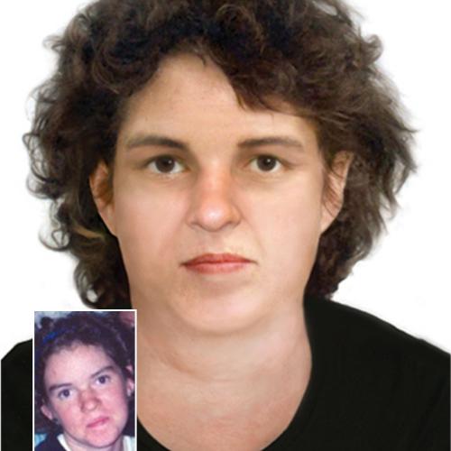 Melony Merrillee Sutton - Age Progressed image in template