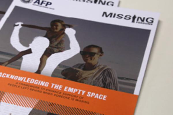 Photo of the front cover of the publication Acknowledging the Empty Space