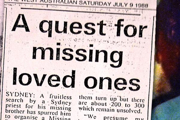 Missing Person Tony Jones QLD
