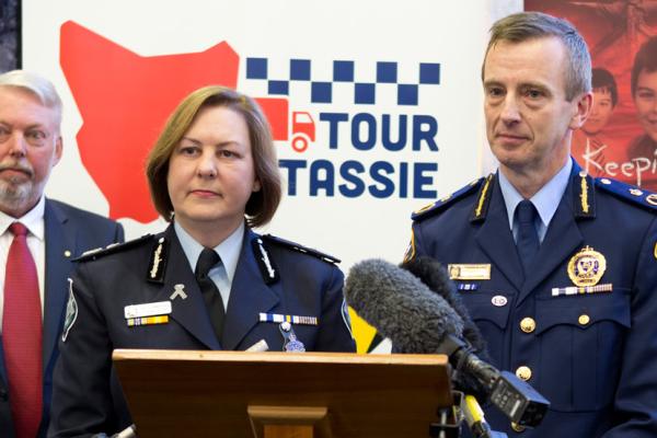 Tour de Tassie media conference image
