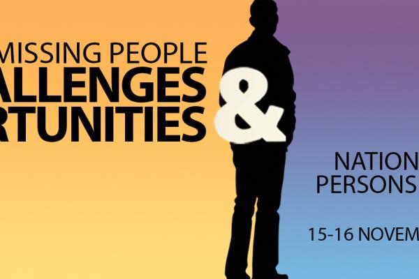 National Missing Persons Conference Header image
