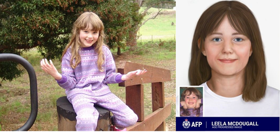 Leela McDougall Missing Child International Missing Childrens Day